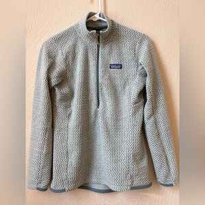 Patagonia Women's R1® Air Fleece Zip-Neck  Pullover Grey Size Small